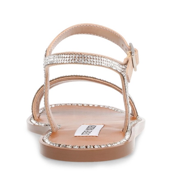 Steve Madden Nickel Rhinestone Sandals - Picture 6 of 7